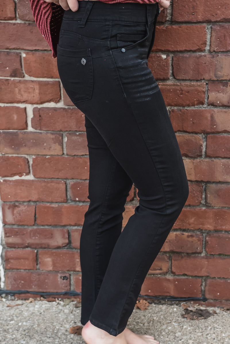 AbSolution Straight Leg- Black